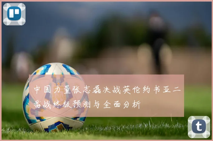 中国力量张志磊决战英伦约书亚二番战终极预测与全面分析